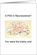 PhD Graduate in Neuroscience, Brain and Neurons Signalling card