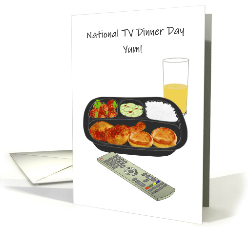 National TV Dinner Day Roast Chicken Rice Meatballs... (1546344)