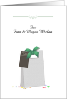 Customizable Gift Card for Wedding Welcome Bag Favor Bag card