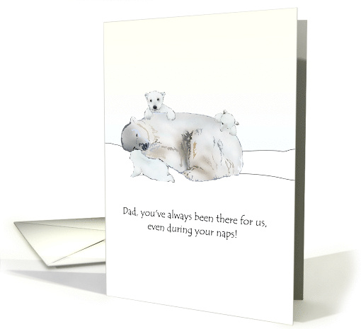 Birthday for Dad from Children Baby Polar Bears... (1549700)