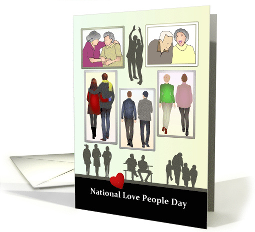 National Love People Day People In Each Other's Company card (1552872)