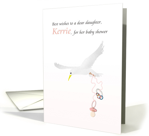 Daughter Kerrie's baby shower card (1554048)