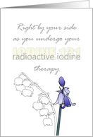 Support for Radioactive Iodine Therapy for Thyroid Cancer Feel Better card