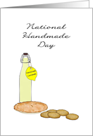 National Handmade Day Baked Goods and Homemade Lemonade card