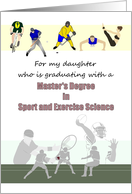 Daughter Graduating Master’s in Sport and Exercise Science card