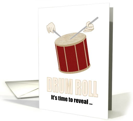 Drum Roll and It's Time to Reveal a Secret card (1570134)