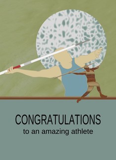 Congratulations to Athlete Javelin Throwing