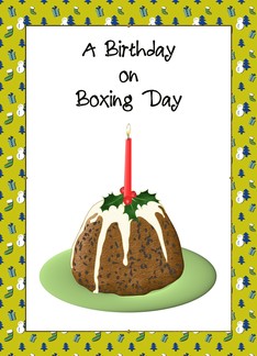 Birthday on Boxing...
