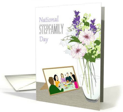 National Stepfamily Day Photograph of Happy Family at... (1582806)