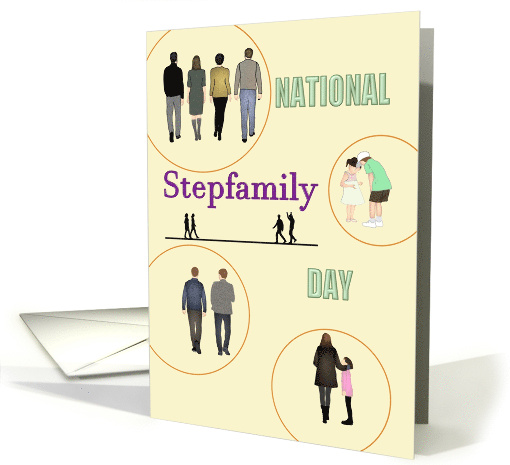 National Stepfamily Day Step Siblings card (1582866)
