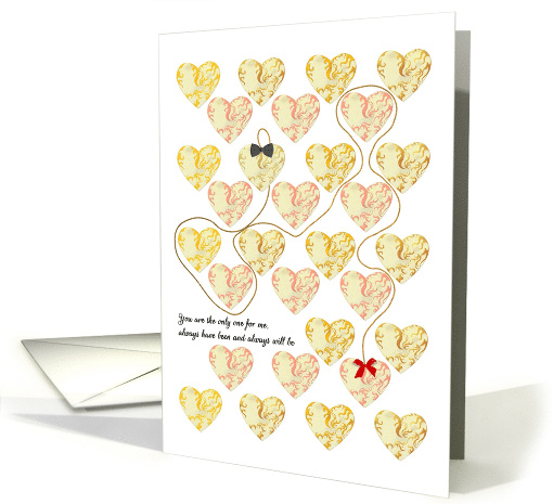 Birthday for Wife You are the Only One for Me card (1582874)