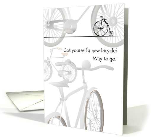 Getting a New Bicycle Sketch of Penny Farthing... (1584902)