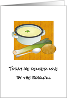 National Soup It Forward Day A Bowlful of Love card