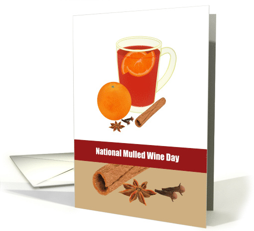 National Mulled Wine Day Glass of Delicious Mulled Wine... (1593848)