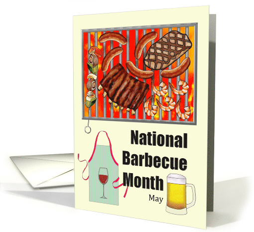 National Barbecue Month Meats Shellfish Vegetables... (1593970)