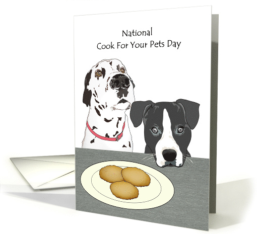 National Cook For Your Pets Day Dalmatian Pitbull Mix and... (1595724)