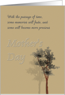 Bereaved Mother’s Day Without Son Precious Memories Trees card