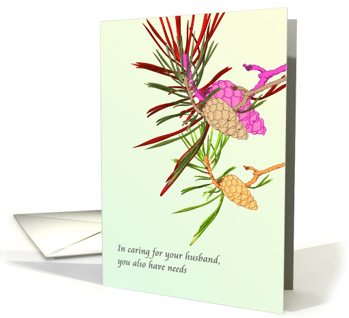 Encouragement Caring for Husband Recovering from COVID card (1668766)