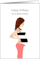 Birthday for Pregnant Niece Great Looking Mother To Be card