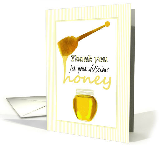 Thank You for the Delicious Jar of Honey card (1679512)