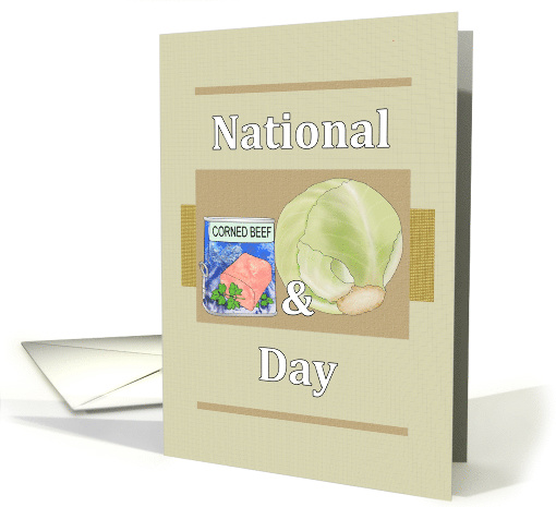 National Corned Beef and Cabbage Day Tinned Meat and Head... (1715388)