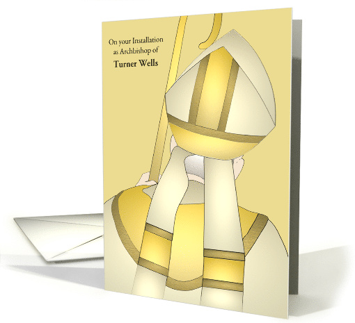 Archbishop Installation Rear Image Archbishop Holding... (1718270)
