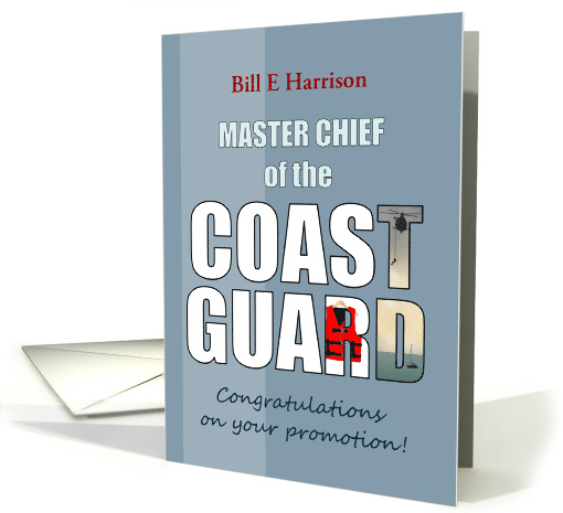 Promotion to Master Chief Of The Coast Guard Sea Rescue... (1731192)