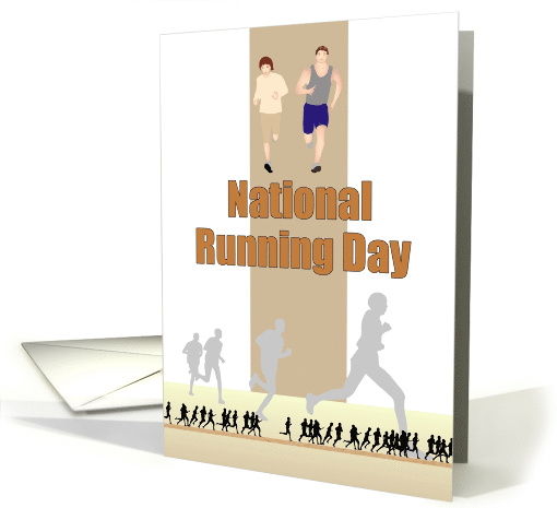 National Running Day A Passion For Running card (1732464)