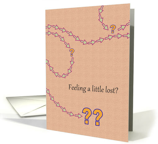 Encouragement For Someone Feeling Lost Hang In There card (1749014)