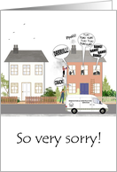 Apology To Neighbor For Construction Renovation Noise card