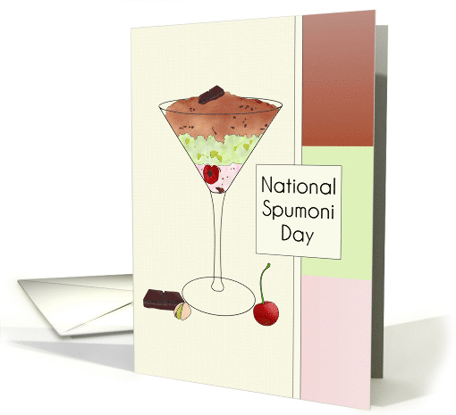 National Spumoni Day Three Layers of Flavored Ice Cream... (1777550)