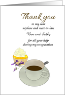 Thank You Nephew And Niece In Law Help During Injury Recuperation card
