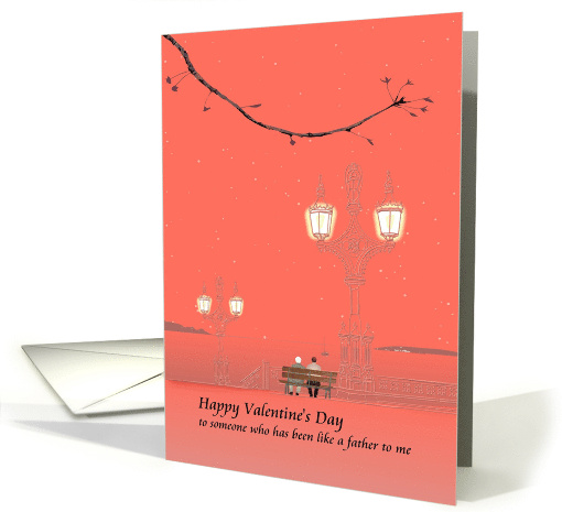 Valentine's Day Like a Father to Me 2 Men Sitting on... (1814886)