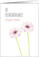Remembering Your Mom...