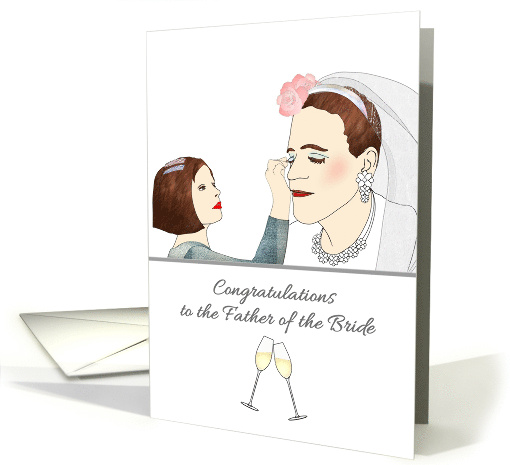 Congratulations Father of Bride Father Young Daughter... (1841516)