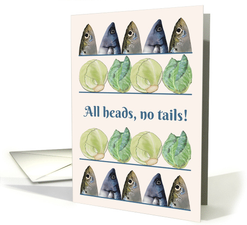 Rosh Hashanah All Heads No Tails Year of Success Fish... (1875896)