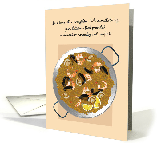 Thank You for Home Cooked Meal Postpartum Support... (1890576)