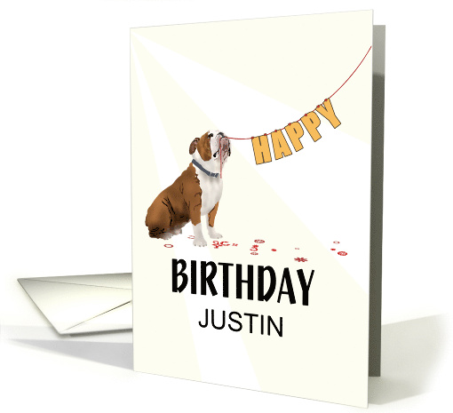 Custom Birthday Wish From Bulldog card (1920118)