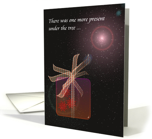 His Unspeakable Gift We're Expecting 1st Child card (860216)