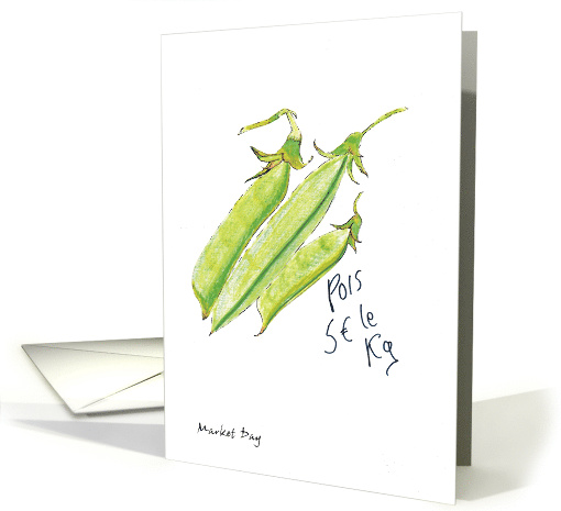 Fresh Green Peas Vegetable card (876071)