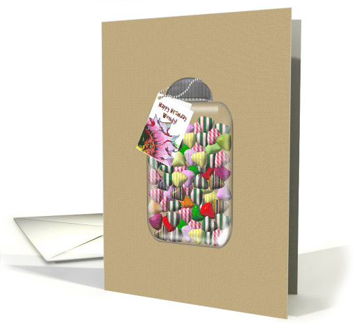 Birthday for Wendy A Jar of Candy card (878651)