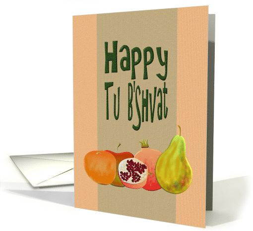 Happy Tu B'Shvat Fruits card (883391)