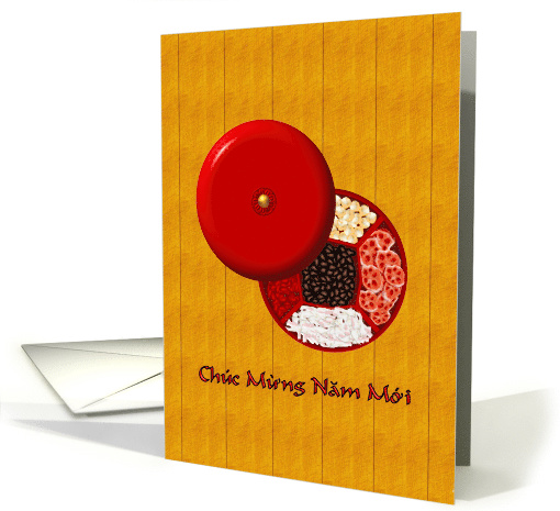 Vietnamese New Year Chuc Mung Nam Moi Candied Snacks card (902415)