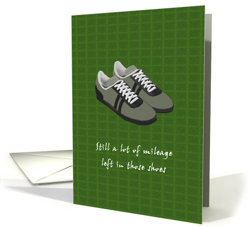 Retirement Congratulations for Athletic Director Running Shoes card