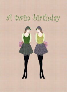 Birthday For Twin...