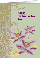 Mother-in-Law Day Stargazers and Hearts card