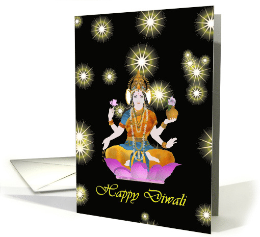 Diwali The Goddess Lakshmi card (923468)