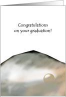 Congratulations on Graduation The World is Your Oyster card