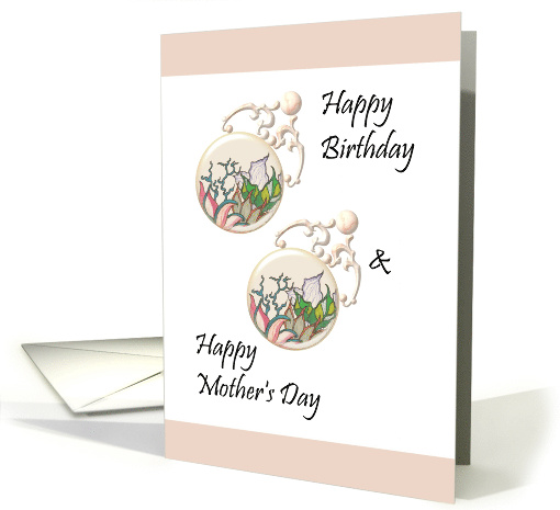 Birthday on Mother's Day for Grandmother Little Charms card (923813)