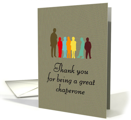 Thank You Chaperone card (924297)